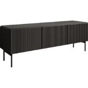 Meubella - Marajo - TV-Meubel - Zwart - 147 cm