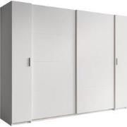 Meubella - Kledingkast Stoke - Wit - 270 cm