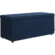 OREM - Hocker - Marineblauw - Polyester