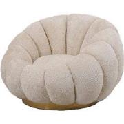 PTMD - Fauteuil Daisy - Beige - 90x94x64cm