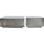 PTMD - Salontafel Irvy - Bruin - 81x81x35cm