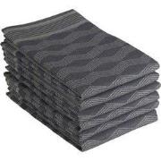 DoubleDry Luxe Theedoeken Set - 6 Stuks - 50x70 cm - 100% Katoen - Hog...