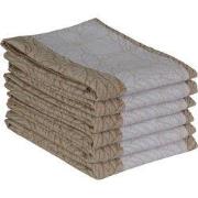 DoubleDry Luxe Theedoeken Set - 6 Stuks - 50x70 cm - 100% Katoen - Hog...
