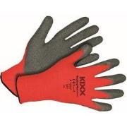 Tuinhandschoen Rocking Red maat M ofwel 8