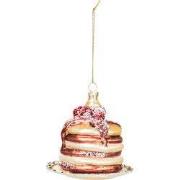Xmas Hanger - Pancake - Glass - 10x10x9,5cm