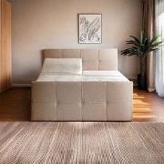 Zydante® - Elektrische Boxspring - Torino - 160x210cm Taupe