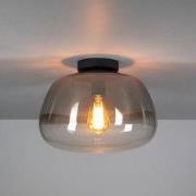 Hoyz Collection - Plafondlamp Pulse Shaded 1-lichts - Smoke Grey Glas
