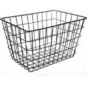 Panier filaire noir moyen modèle  - H23 cm