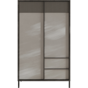 Dressoir met 2 deuren, 2 lades en 3 legplanken L106 cm  EVEREST