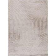 Comfort Japandi - Fluffy Vloerkleed - Taupe - Effen - 3D Effect & Soft...