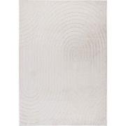 Comfort Japandi - Fluffy Vloerkleed - Creme - Effen - 3D Effect & Soft...