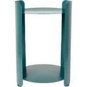 Dutchbone Navagio Bijzettafel Rond 31 cm Metaal Blauw