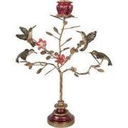 Clayre & Eef Kandelaar 27x17x38 cm Goudkleurig Kunststof