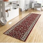 Loper laagpolig Vintage / Klassiek - Designer Velours - Rood - 80x500 ...