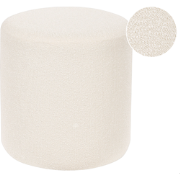 MOAB - Poef - Wit - Bouclé