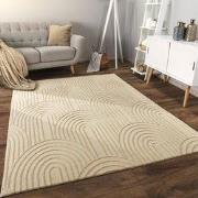 Laagpolig Vloerkleed Lely - Japandi - Beige - 200x280 cm