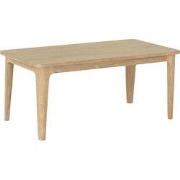 DTP Home Dining table Forte rectangular,76x150x90 cm, teakwood natural