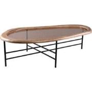 PTMD Neelix Natural Rubberwood Organic Coffeetable L