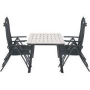 Garden Impressions Santos tuinset 5-delig - Penedo tafel 160x90 cm