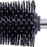 Universele RVS Toiletborstel - Borstel van siliconen  - Zwart