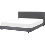 ALBI  - Tweepersoonsbed - Grijs - 180 x 200 cm - Polyester