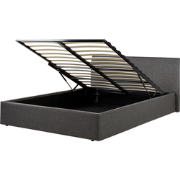 ORBEY  - Tweepersoonsbed - Grijs - 140 x 200 cm - Polyester