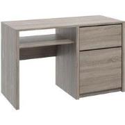 Meubella - Bureau Monaco - Truffel eiken - 120 cm
