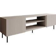 Meubella - TV-Meubel Alex - Beige - 181 cm