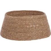 Mica Decorations Kerstboomrok - H26 x Ø58 cm - Zeegras - Naturel Bruin