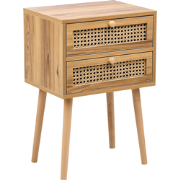 BUTTE - Nachtkastje - Lichtbruin - MDF