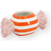 Pot - Flowerpot - Toffee Candy - Orange/Pink - 17x8x8cm