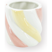 Pot - Flowerpot - Marshmellow - Pink/Yellow - 15.5x15.5x16cm