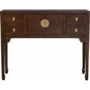 Fine Asianliving Chinese Sidetable Bruin Earthy Brown - Orientique