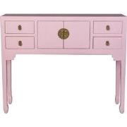 Fine Asianliving Chinese Sidetable Pearl Pink - Orientique Collectie