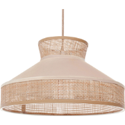 BATALI - Hanglamp - Beige/Naturel - Rotan