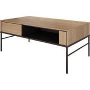 Meubella - Vicious - Salontafel - Eiken - 110x60x45 cm