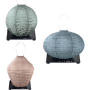 Lumiz Solar Buitenlampionnen Gouverneur Set - Oval lampion - Rond lamp...