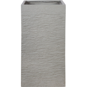 DION - Plantenbak - Lichtgrijs - 40 cm - Klei-vezelmengsel