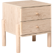 COLLINS - Nachtkastje - Lichtbruin - Vezelplaat