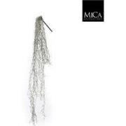 6 stuks! Tillandsia hangend groen l115 cm Mica Decorations (e)