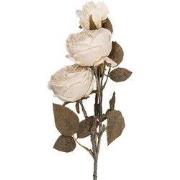 Clayre & Eef Kunstbloem 70 cm Wit Kunststof