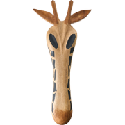 EKPOMA - Wanddecoratie - Bruin - Mangohout