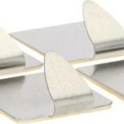 Zelfklevende RVS Wandhaakjes Set - 4 Stuks