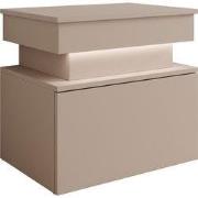Meubella - Galan - Nachtkastje - Beige - 55x39x51 cm