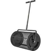 Compostverspreider 75L voor Gazon en Tuin met T-Handgreep - Zwart