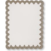 Mirror - Wavey - Taupe - MDF - 24x33x1.5cm