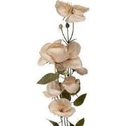 Clayre & Eef Kunstbloem 80 cm Wit Kunststof