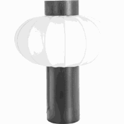 ABENS - Tafellamp - Zwart - IJzer/Nylon