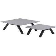 Garden Impressions Medellin loungetafels - donker grijs