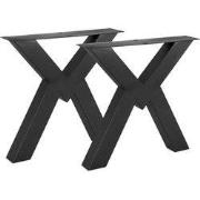 Benoa Durham Iron Double V Leg Set of 2